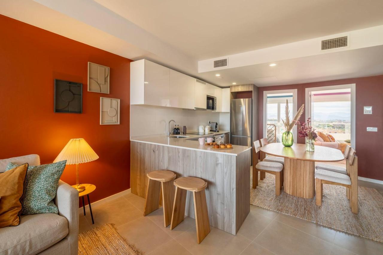 Gran Canet 2Br! Walk To Beach, Sea View, Sauna & Gym Canet d'En Berenguer Eksteriør bilde